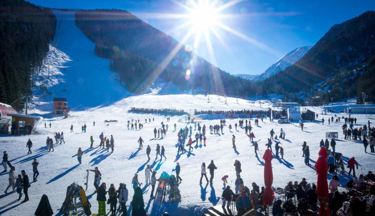 Skiing, Walking, Enjoying In Mountains Банско Экстерьер фото